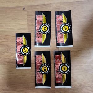 5 Mickey Thompson Stickers Never used